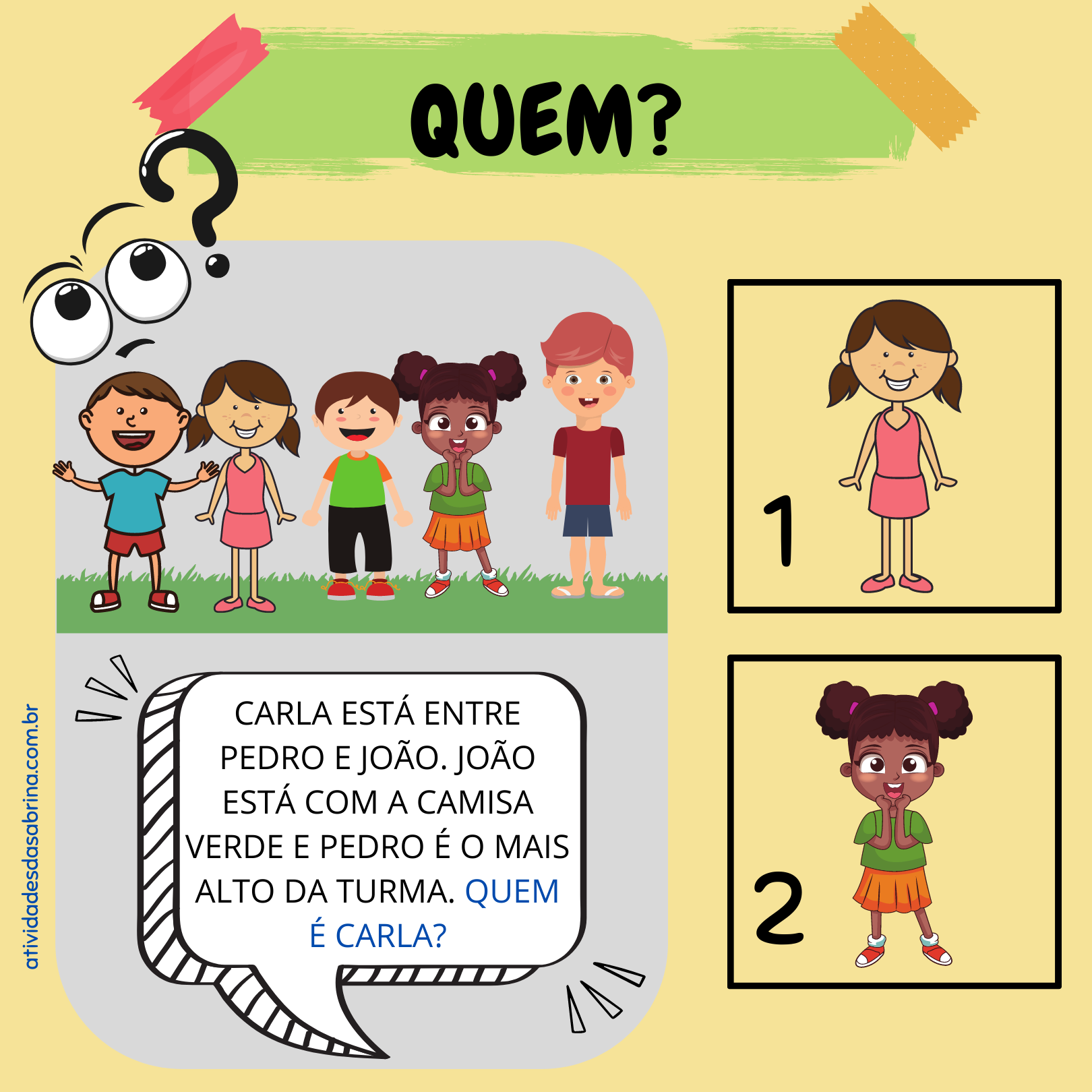 10 Desafios matemáticos 2º ano