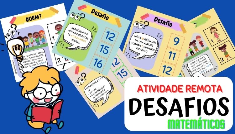 10 Desafios matemáticos 2º ano