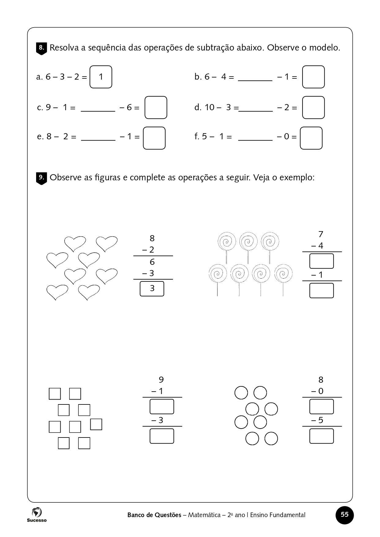 Avaliação de Matematica 2º ano