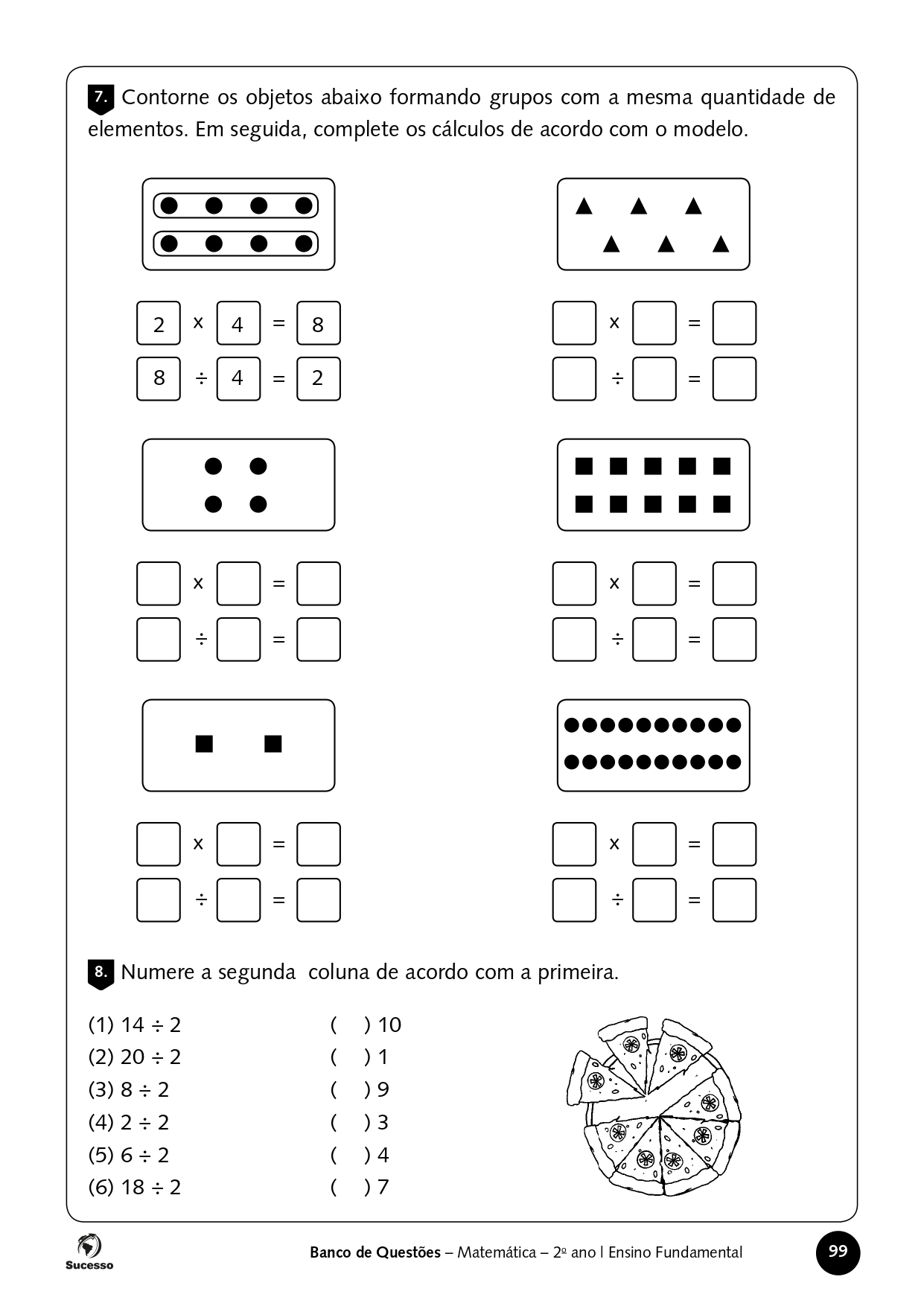 121 Atividades matemática 2º ano