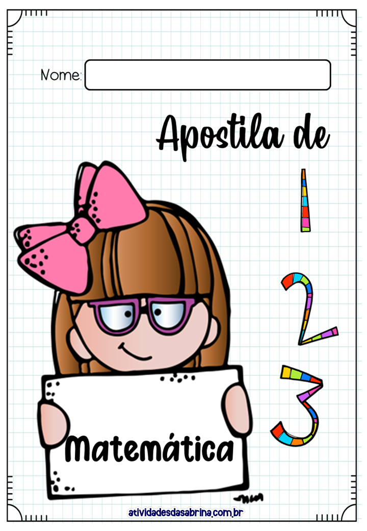 Apostila de matemática 2º ano - Bloco de atividades para baixar