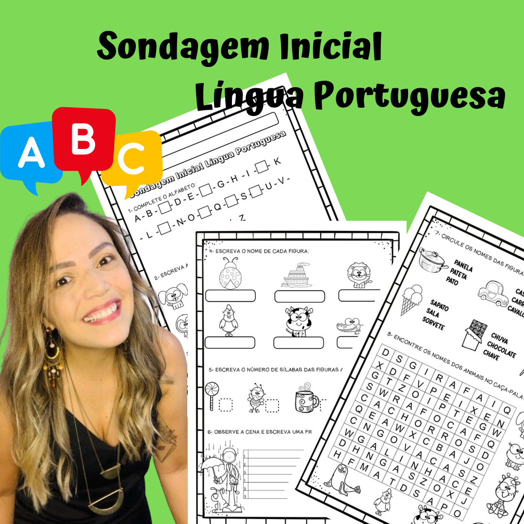 Sondagem Inicial Língua Portuguesa 2° Ano 2409